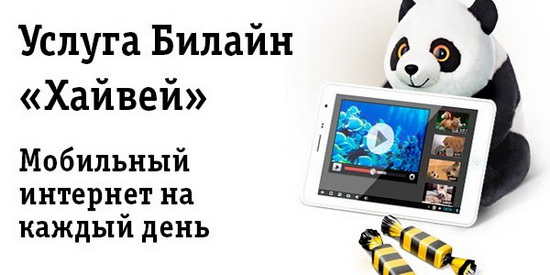Подключение и отключение безлимитного интернета Билайн Подключение и отключение безлимитного интернета Билайн