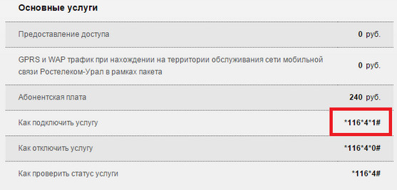 Мобильный интернет Ростелеком - все тарифы, подключение