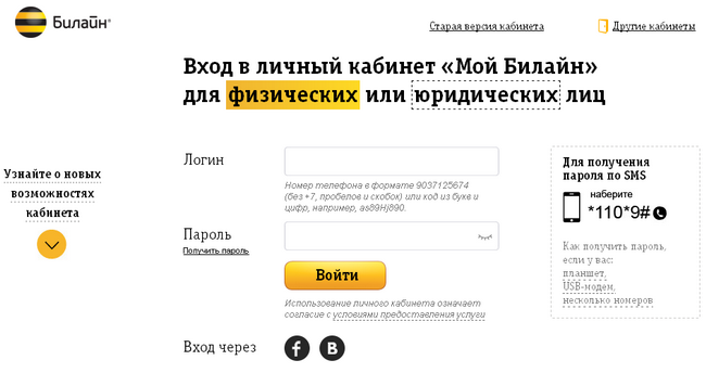 Детализация звонков Билайн: все способы получить услугу Детализация звонков Билайн: все способы получить услугу