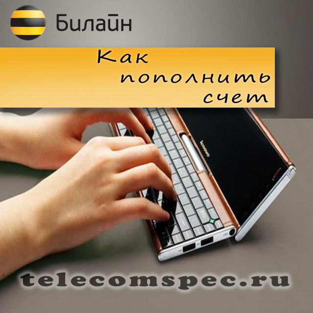 Способы пополнения счета Билайн