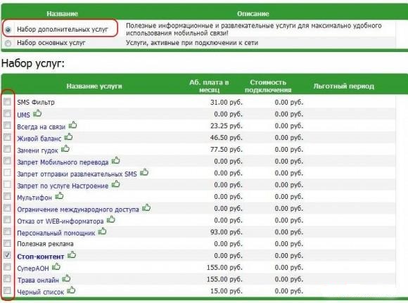 Как можно узнать какие услуги на Мегафон подключены у тебя