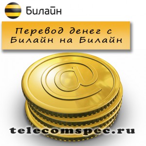 Как осуществить перевод денег с Билайн на Билайн