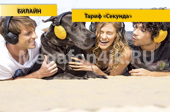 Тариф «Секунда» от Билайн - описание, подключение и переход на тариф Секунда