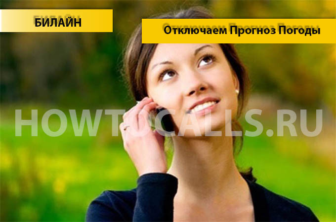 Как отключить прогноз погоды на Билайне - 3 способа отключения Прогноза Погоды Билайн Как отключить прогноз погоды на Билайне - 3 способа отключения Прогноза Погоды Билайн