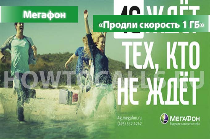 Опция «Продли скорость 1 ГБ» Интернета от МегаФона Опция «Продли скорость 1 ГБ» Интернета от МегаФона