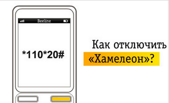 Что такое опция «Хамелеон» от Билайн и способы её подключения и отключения